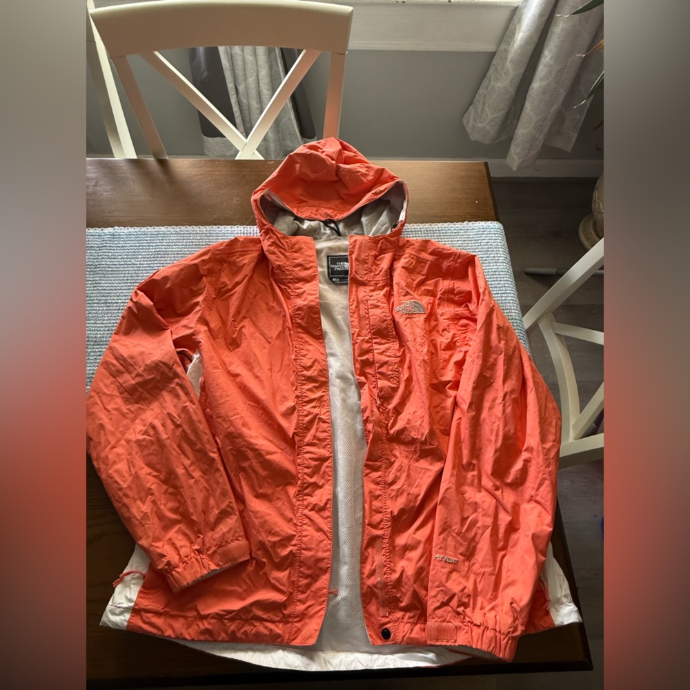 The North Face Orange and Gray Jacket